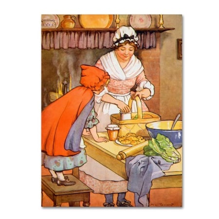 Vintage Apple Collection 'CA Fairy 49' Canvas Art,35x47